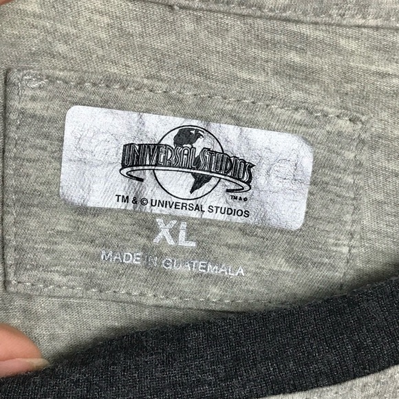 RACE THROUGH NEW YORK Starring JIMMY FALLON Universal Studios Gray T-Shirt  XL - Picture 4 of 5